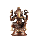 Brass Dagduseth Ganapati 13.5" - Temple Prosperity | Jaipurio